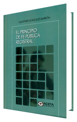 El Principio de fe Pública Registral El Principio de fe Pública Registral